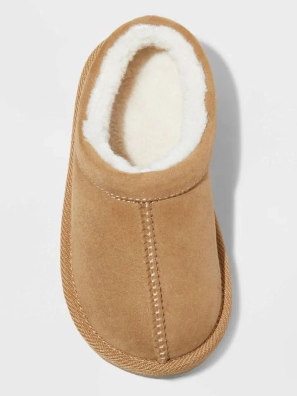 CAT & JACK • TODDLER JUDE CHESTNUT BROWN CLOG SLIPPERS - 11T